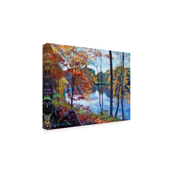 David Lloyd Glover 'View Across The Lake' Canvas Art,35x47